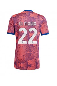 Juventus Angel Di Maria #22 Fotballdrakt Tredje Klær Dame 2022-23 Korte ermer